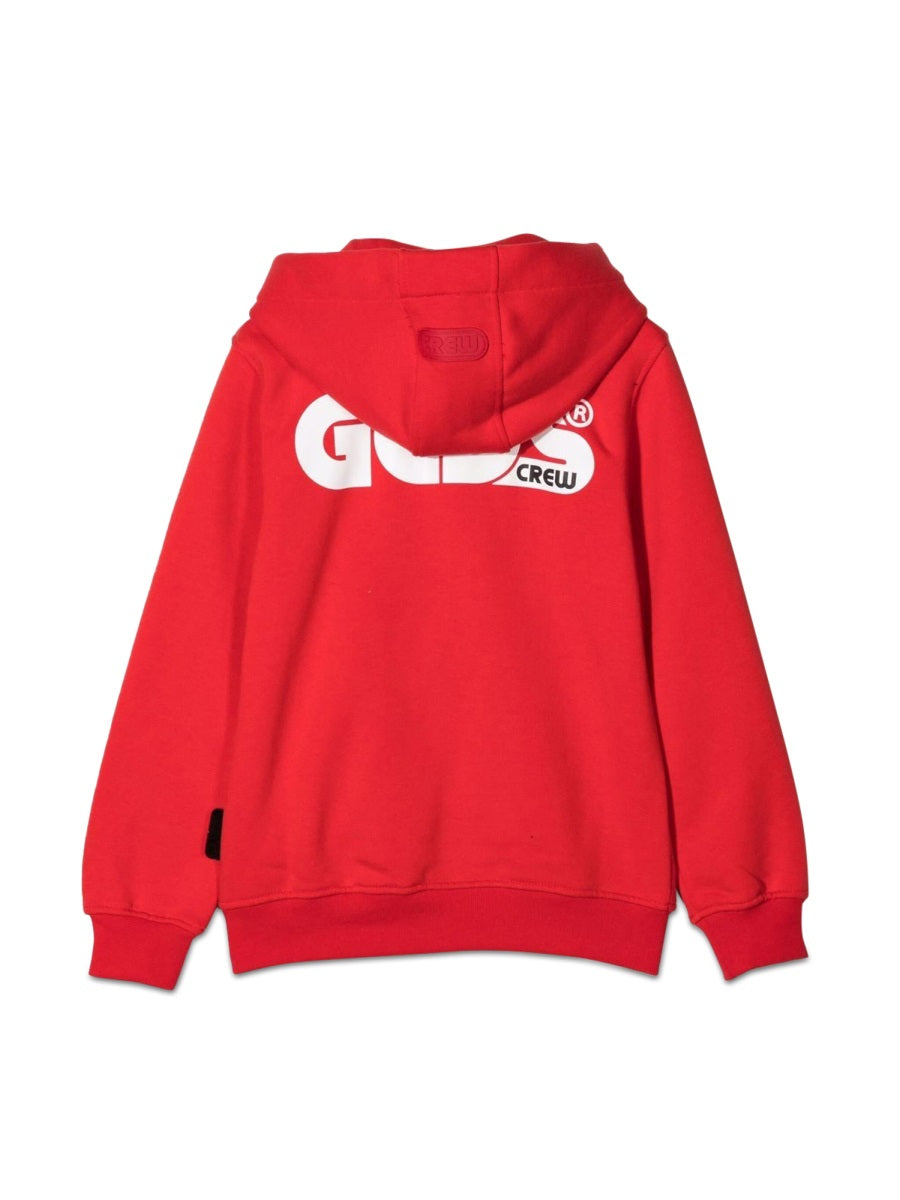 GCDS Mini Zip Hoodie for Boys