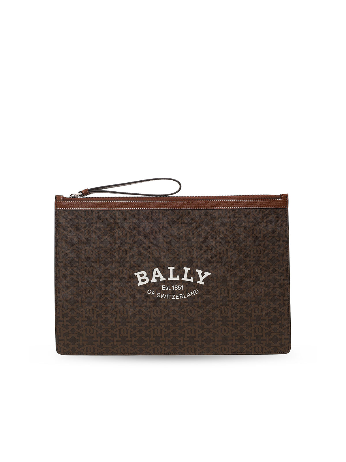 BALLY Large Logo Clutch Handbag - 35x24 cm