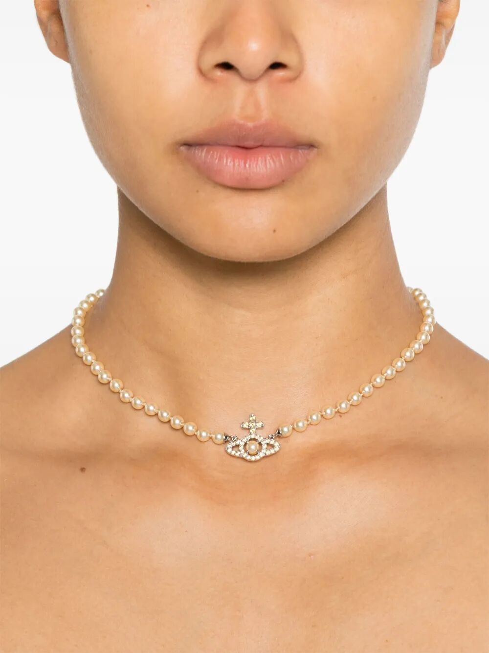 VIVIENNE WESTWOOD Olympia Pearl Necklace