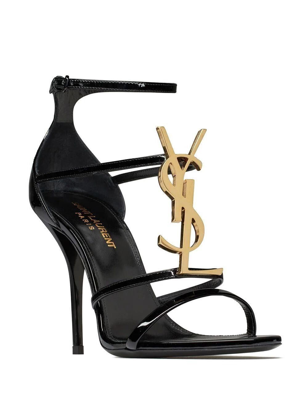 SAINT LAURENT Leather Cassandra Sandals for Women