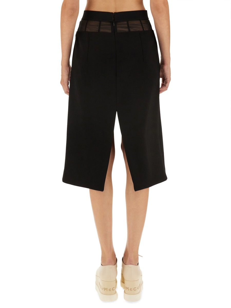 STELLA MCCARTNEY Elegant Wool Skirt - Size 40