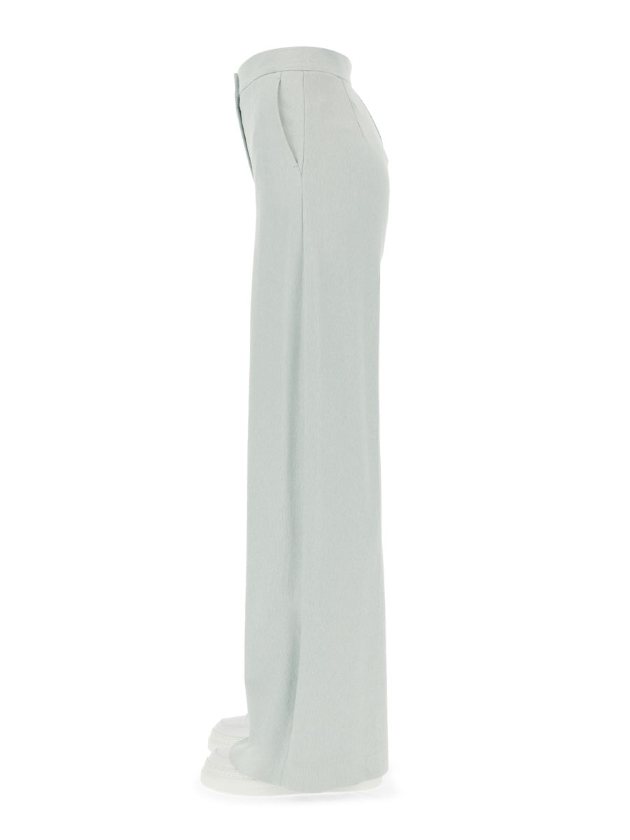 MAX MARA Women's Elegant Trousers with Button and Zip Closure