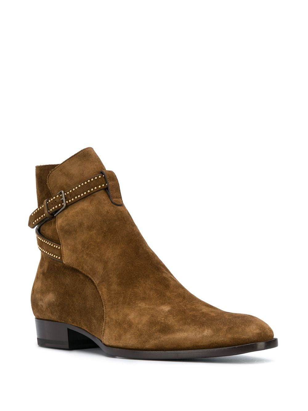 SAINT LAURENT Premium Wyatt 30 Jodhpur Boots for Men