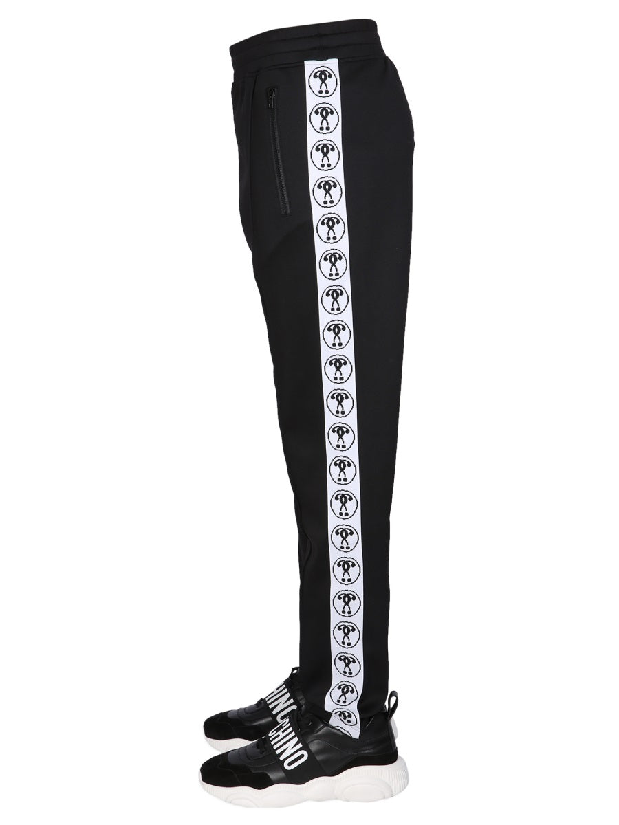 MOSCHINO Men's Elasticated Waistband Jogging Pants