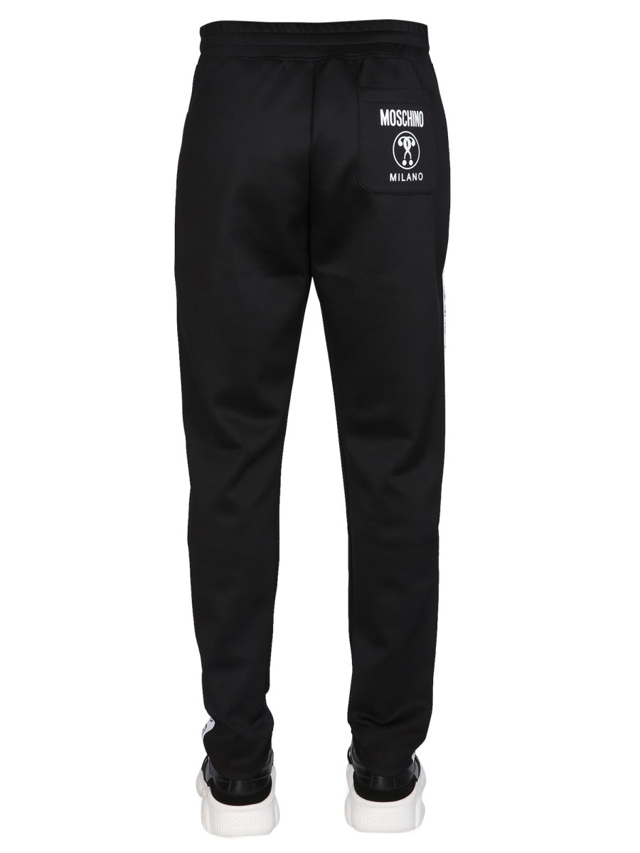 MOSCHINO Men's Elasticated Waistband Jogging Pants