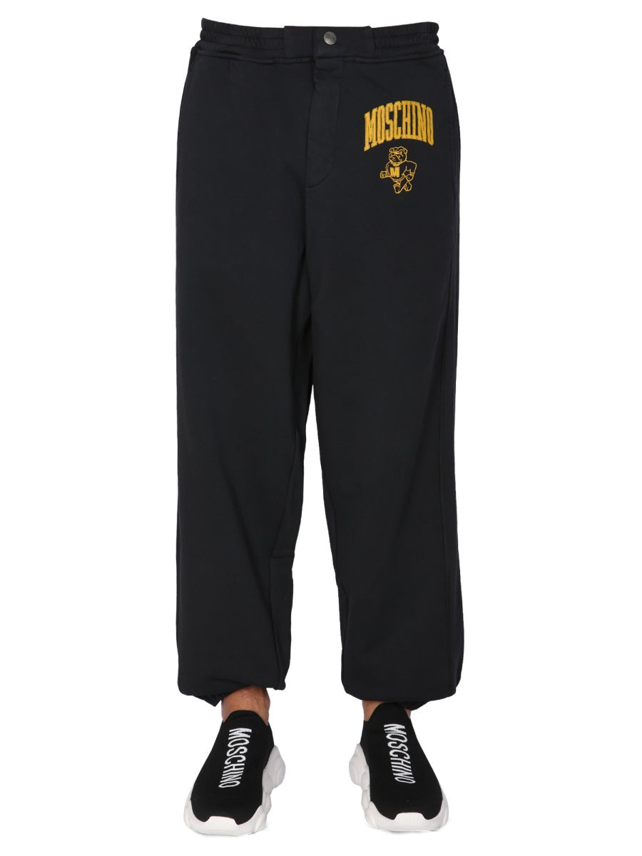 MOSCHINO Stylish Jogging Pants for Men - Fashionable and Comfortable