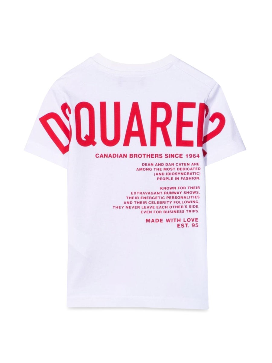 DSQUARED Relaxed Fit Unisex Kids T-Shirt