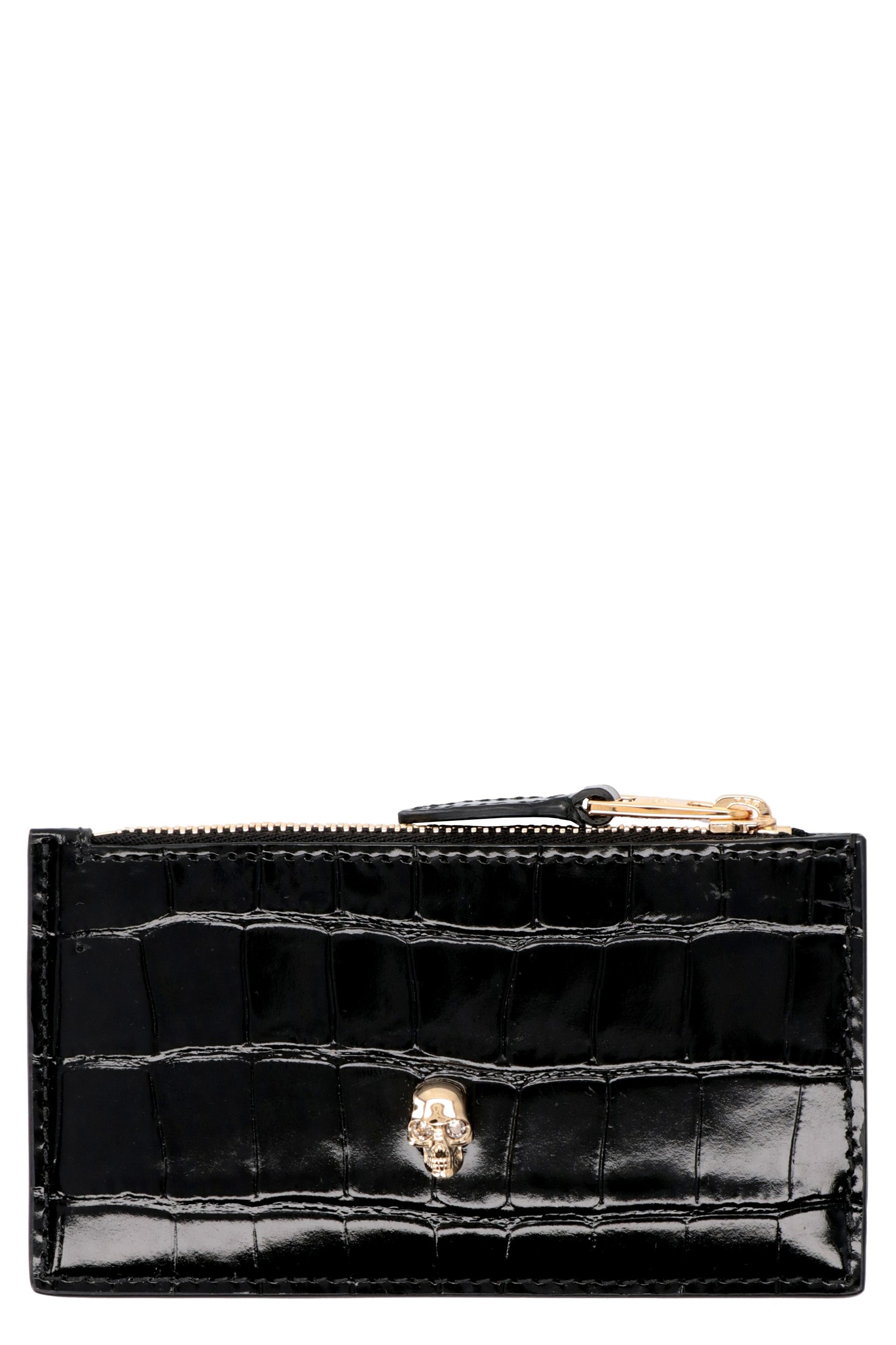 ALEXANDER MCQUEEN Mini Leather Card Holder