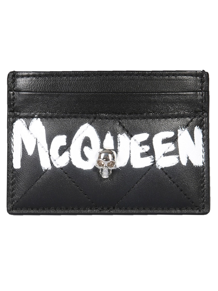 ALEXANDER MCQUEEN Mini Skull Card Holder