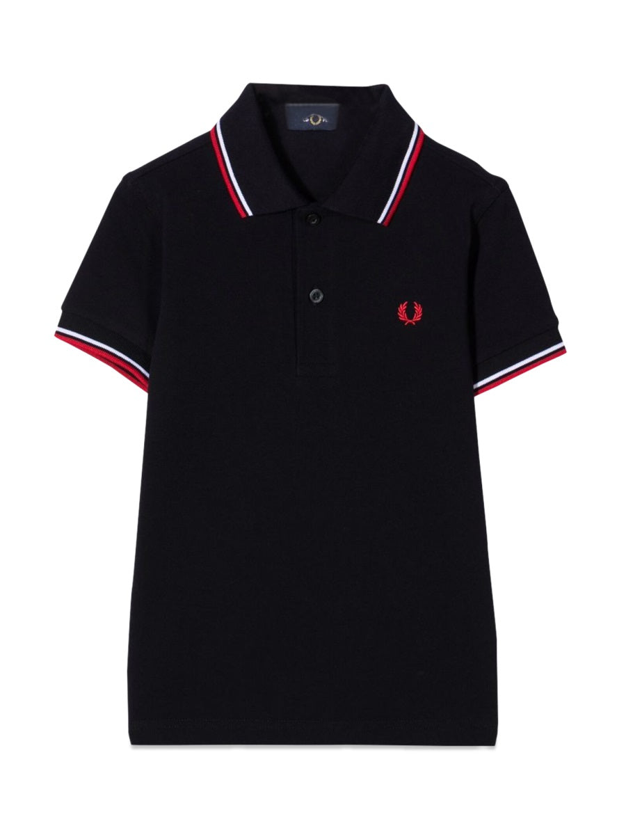 FRED PERRY Boys' Mini Twin Tipped Polo Shirt