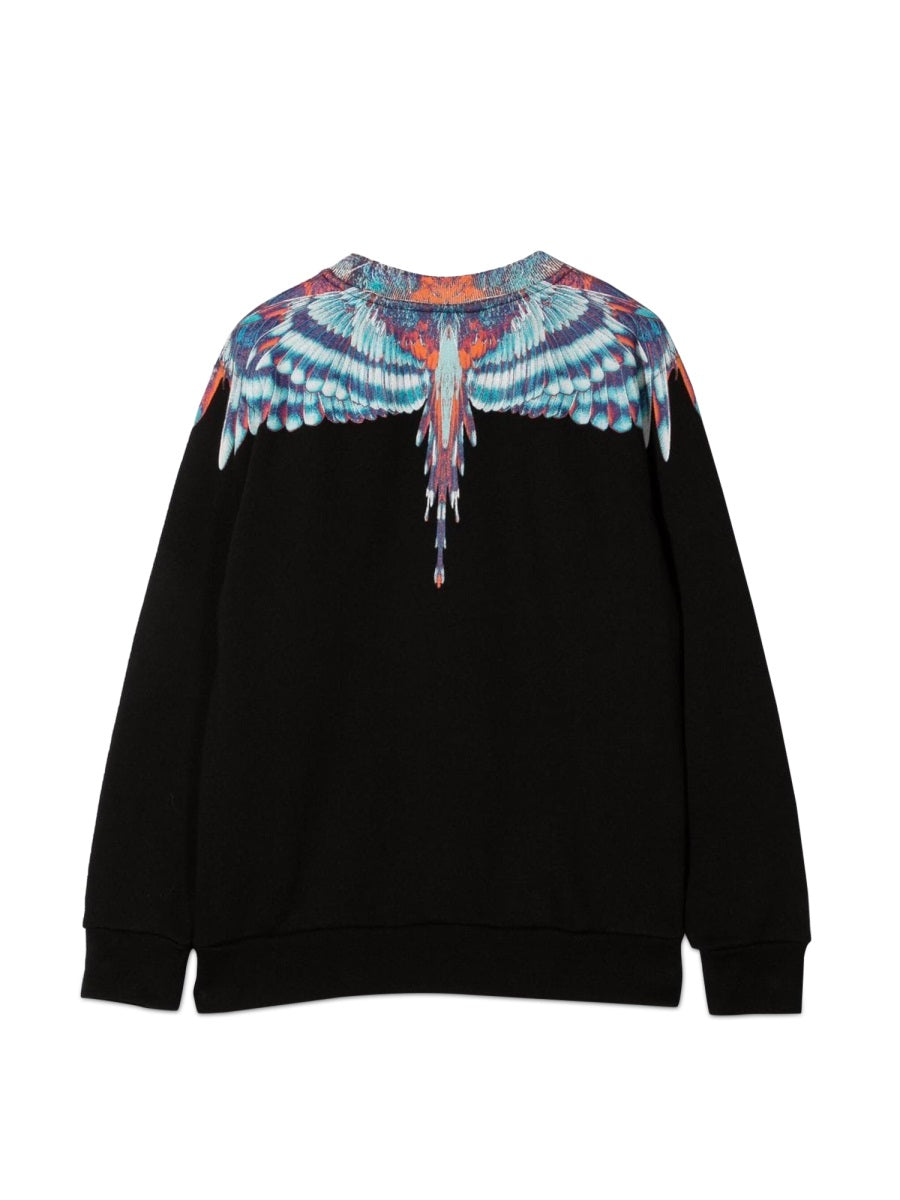 MARCELO BURLON COUNTY OF MILAN Mini Birds Wings Crewneck Sweatshirt