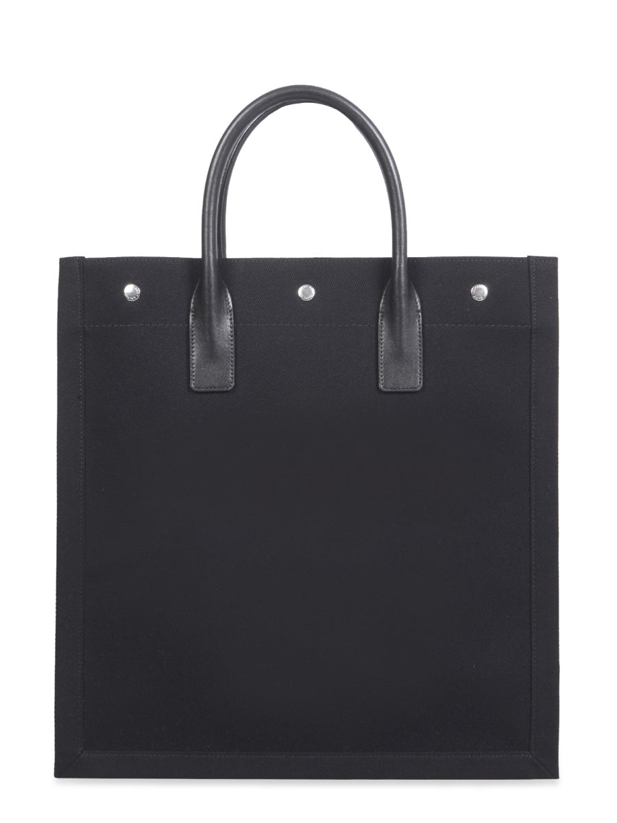 SAINT LAURENT Tote Handbag with Double Leather Handles