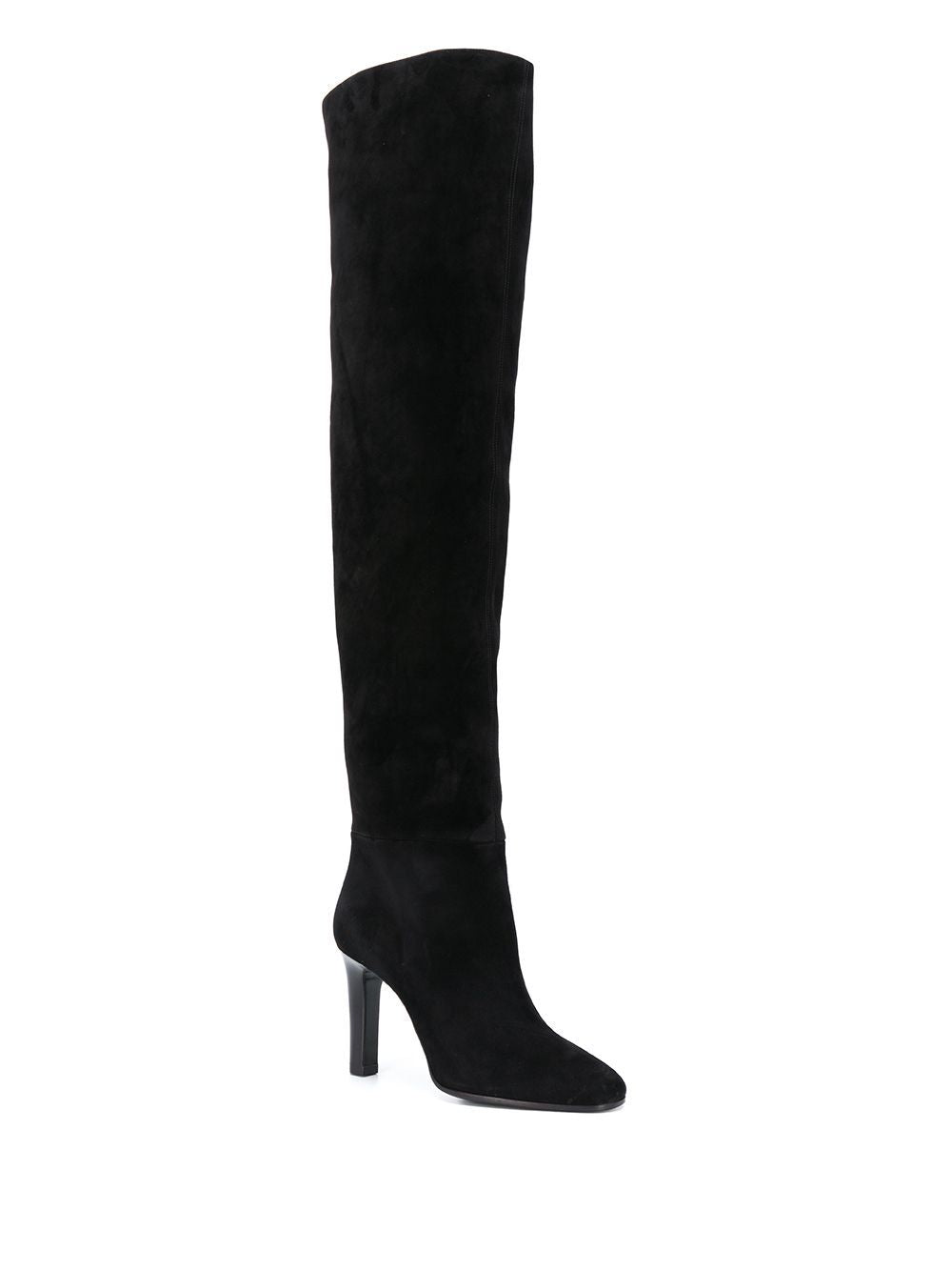 SAINT LAURENT Jane 90 Boots - Cashmere