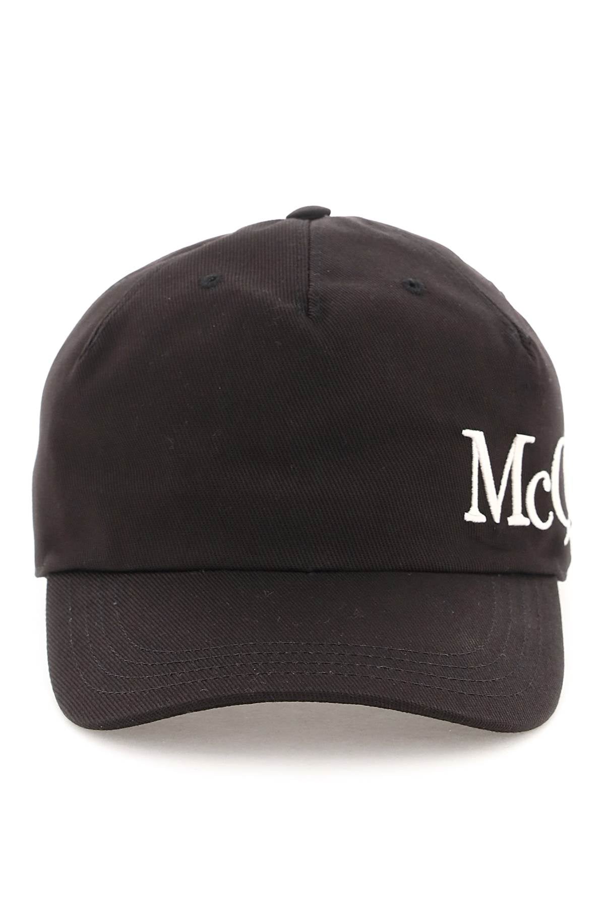 ALEXANDER MCQUEEN Classic Gabardine Baseball Cap - FW23 Edition