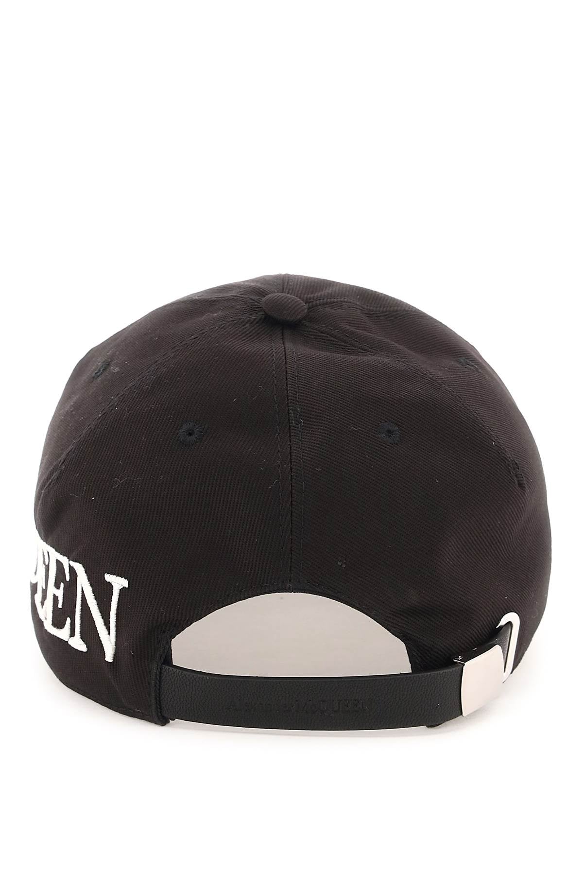 ALEXANDER MCQUEEN Classic Gabardine Baseball Cap - FW23 Edition