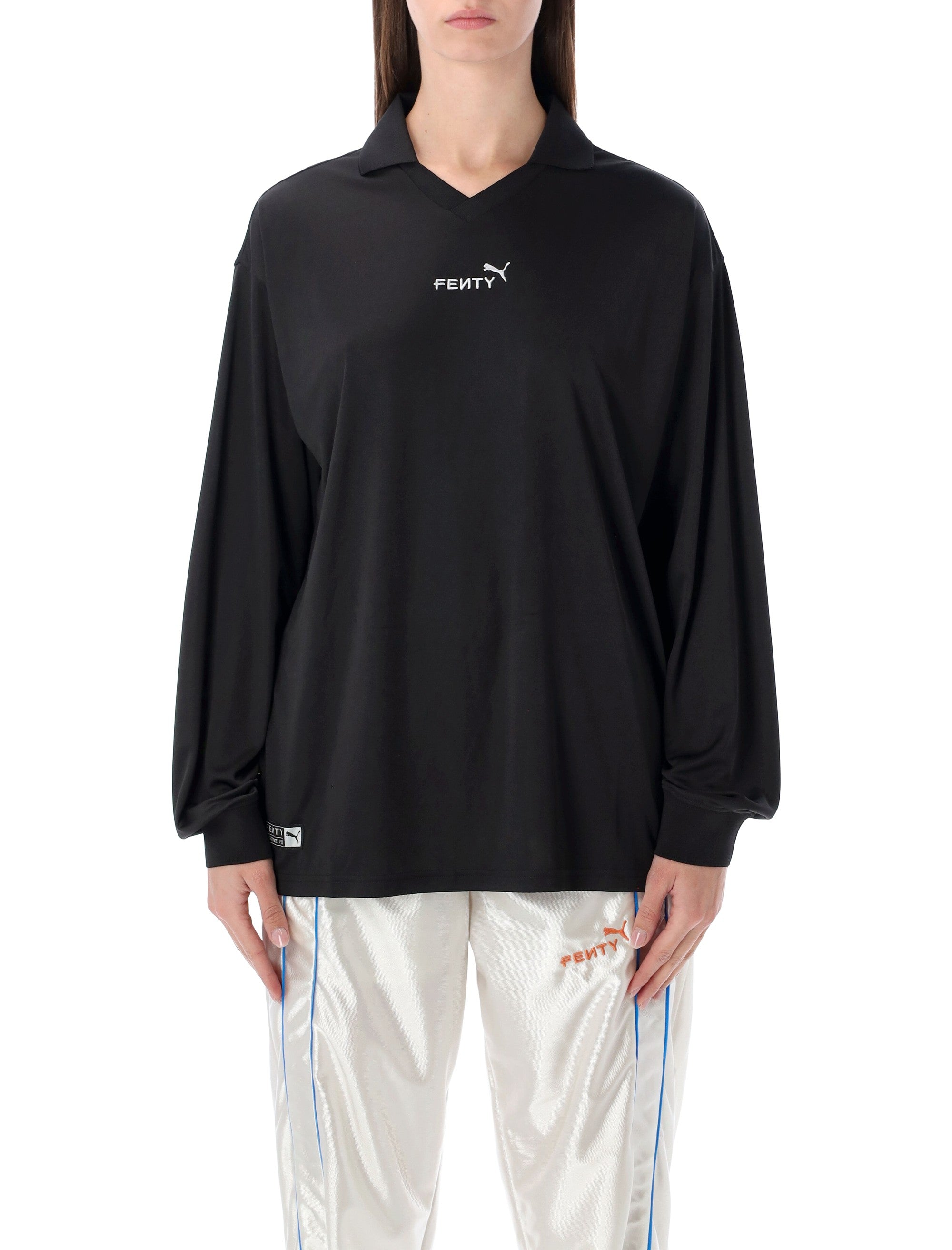 PUMA FENTY BY RIHANNA Relaxed-Fit Goalie T-Shirt