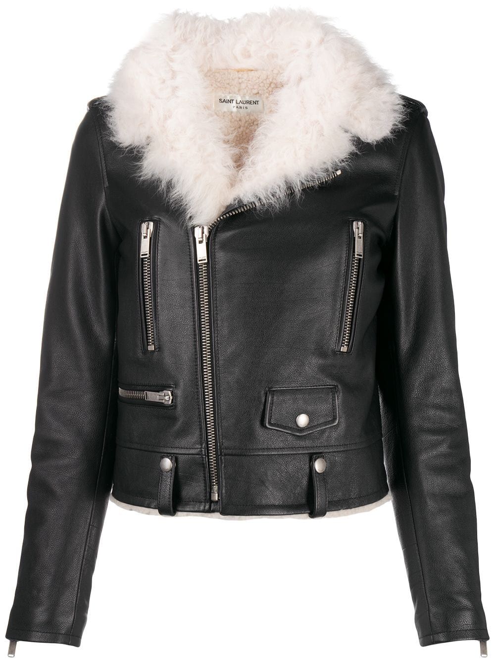 SAINT LAURENT Motorcycle Jacket Doublee Shea for Women
