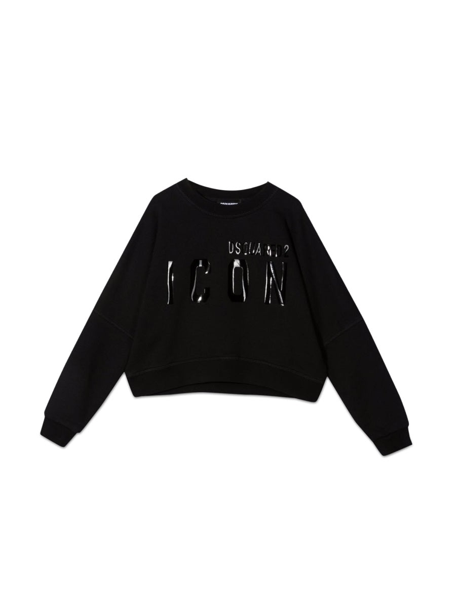 DSQUARED Relax Icon Mini Sweatshirt for Girls