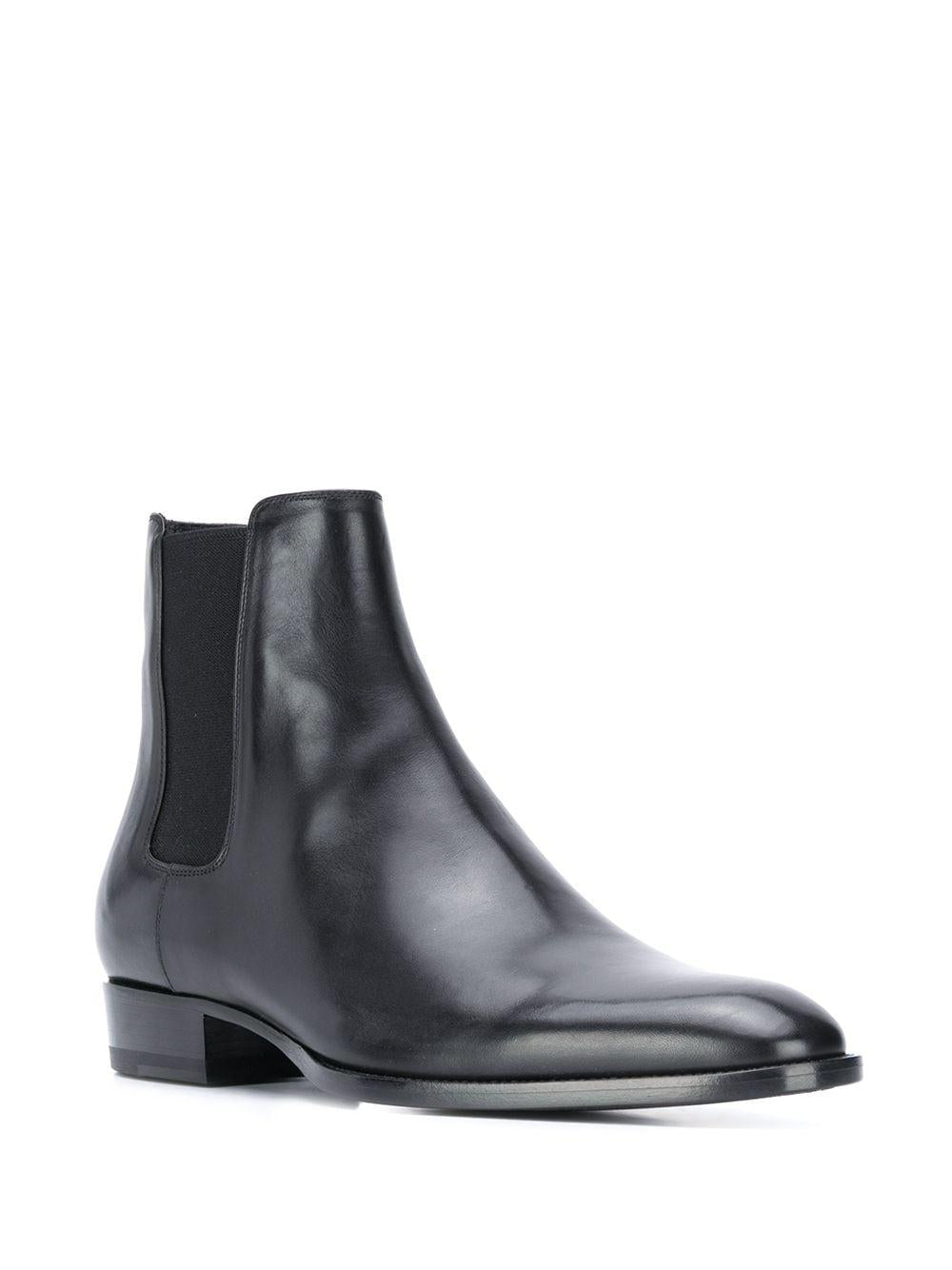 SAINT LAURENT Men's Chelsea Wyatt Booties