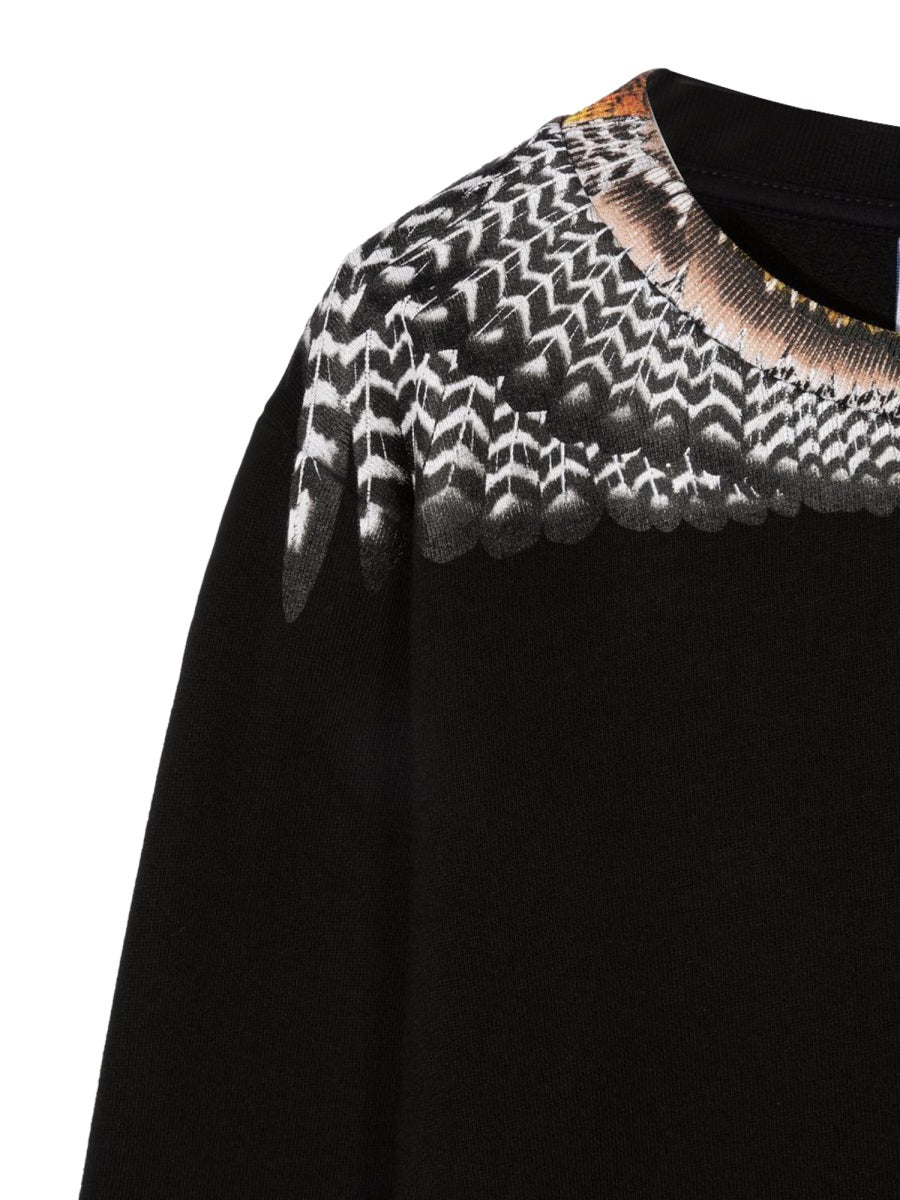 MARCELO BURLON COUNTY OF MILAN Mini Grizzly Wings Crewneck
