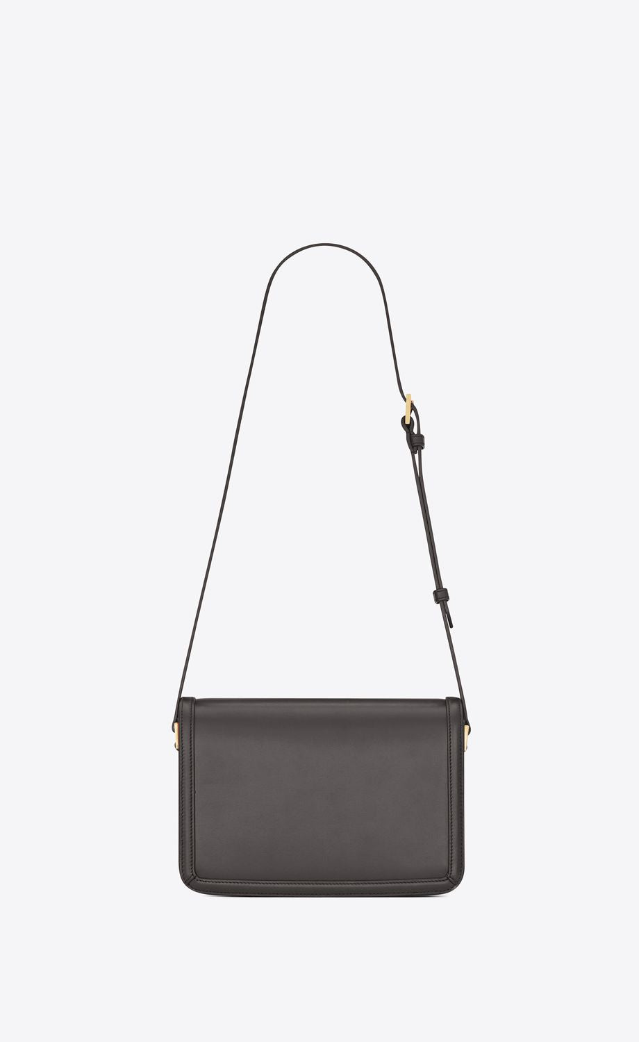 SAINT LAURENT Mini Logo Plaque Shoulder Handbag