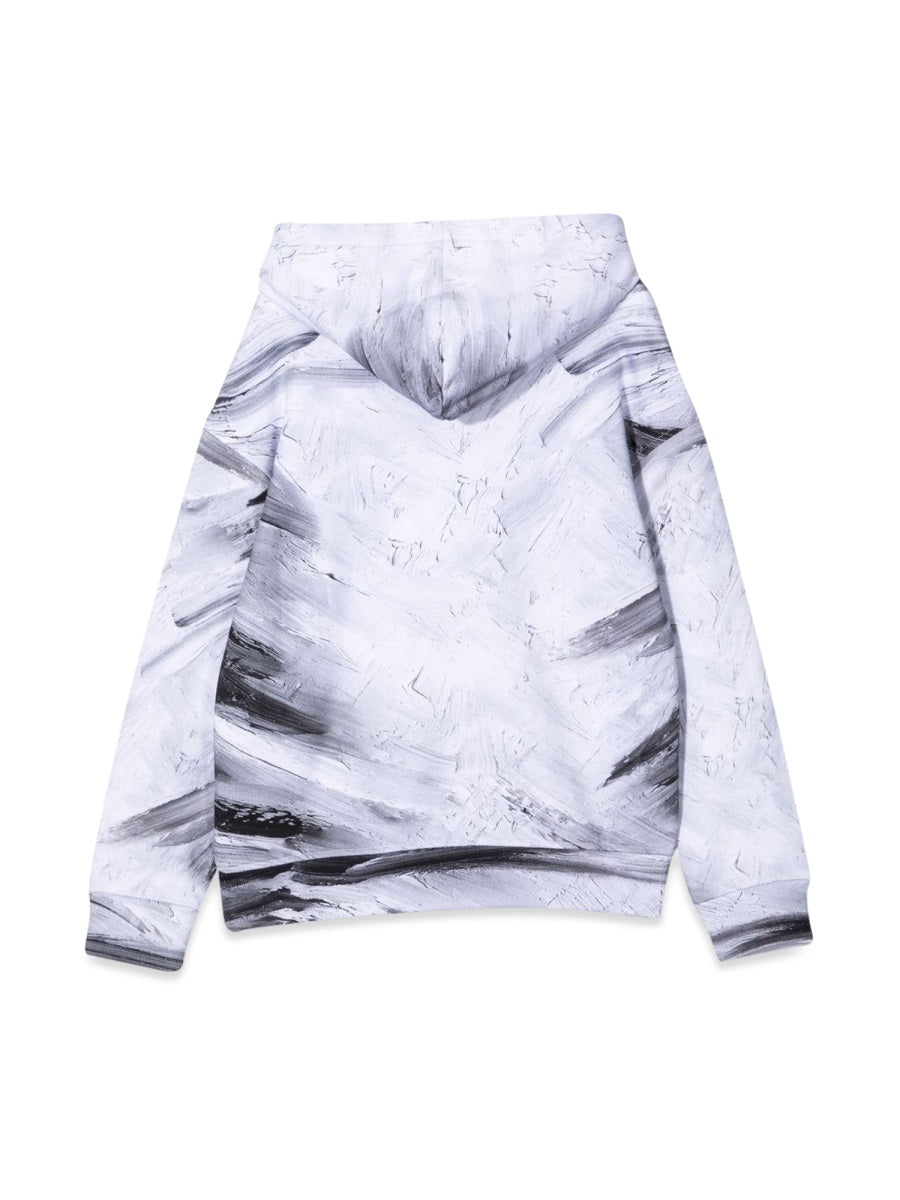 MOSCHINO Unisex Mini Cotton Hooded Sweatshirt