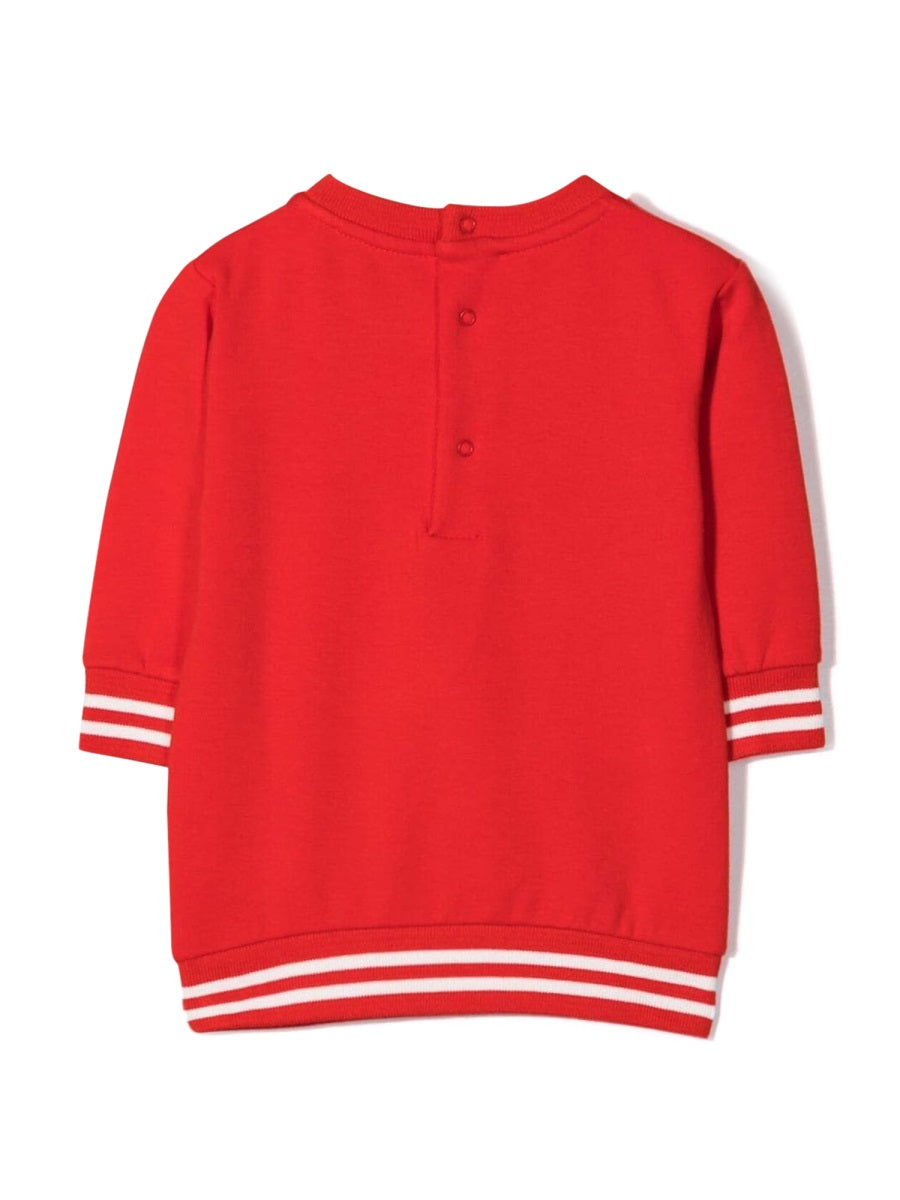 MOSCHINO Mini Cotton Teddy Suit for Girls