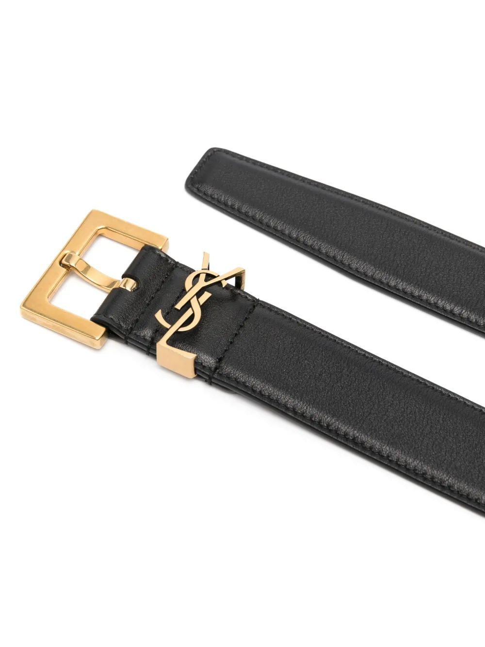 SAINT LAURENT Monogram Belt 3 cm