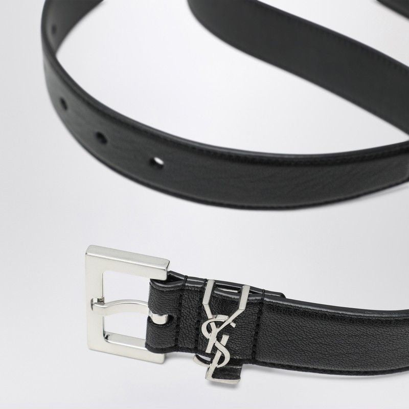 SAINT LAURENT Cassandre Adjustable Belt for Men