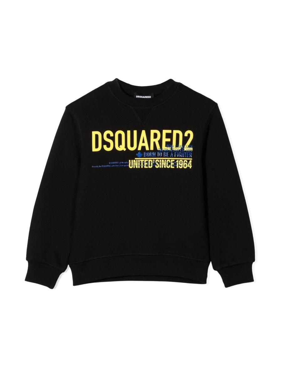 DSQUARED Relaxed Fit Kids Sweatshirt