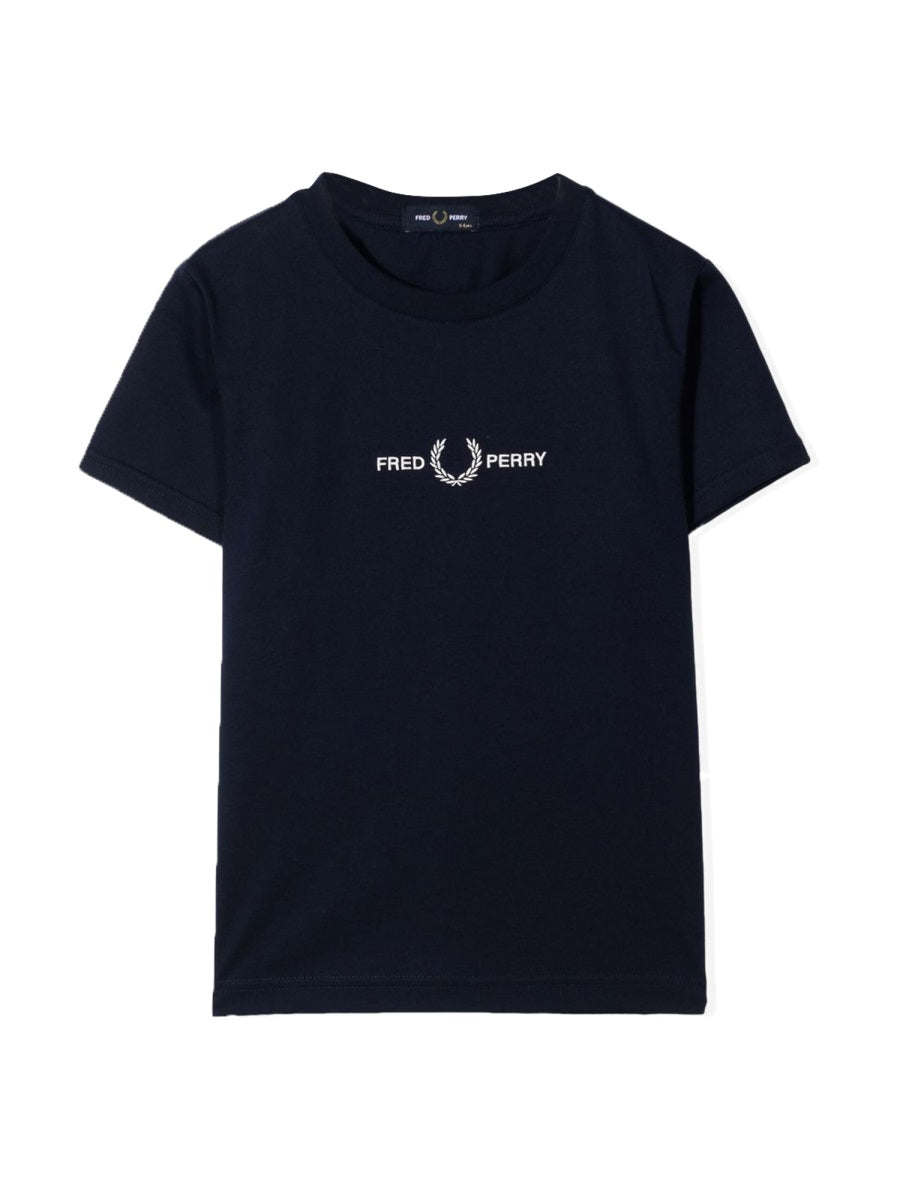 FRED PERRY Mini Embroidered T-Shirt for Boys