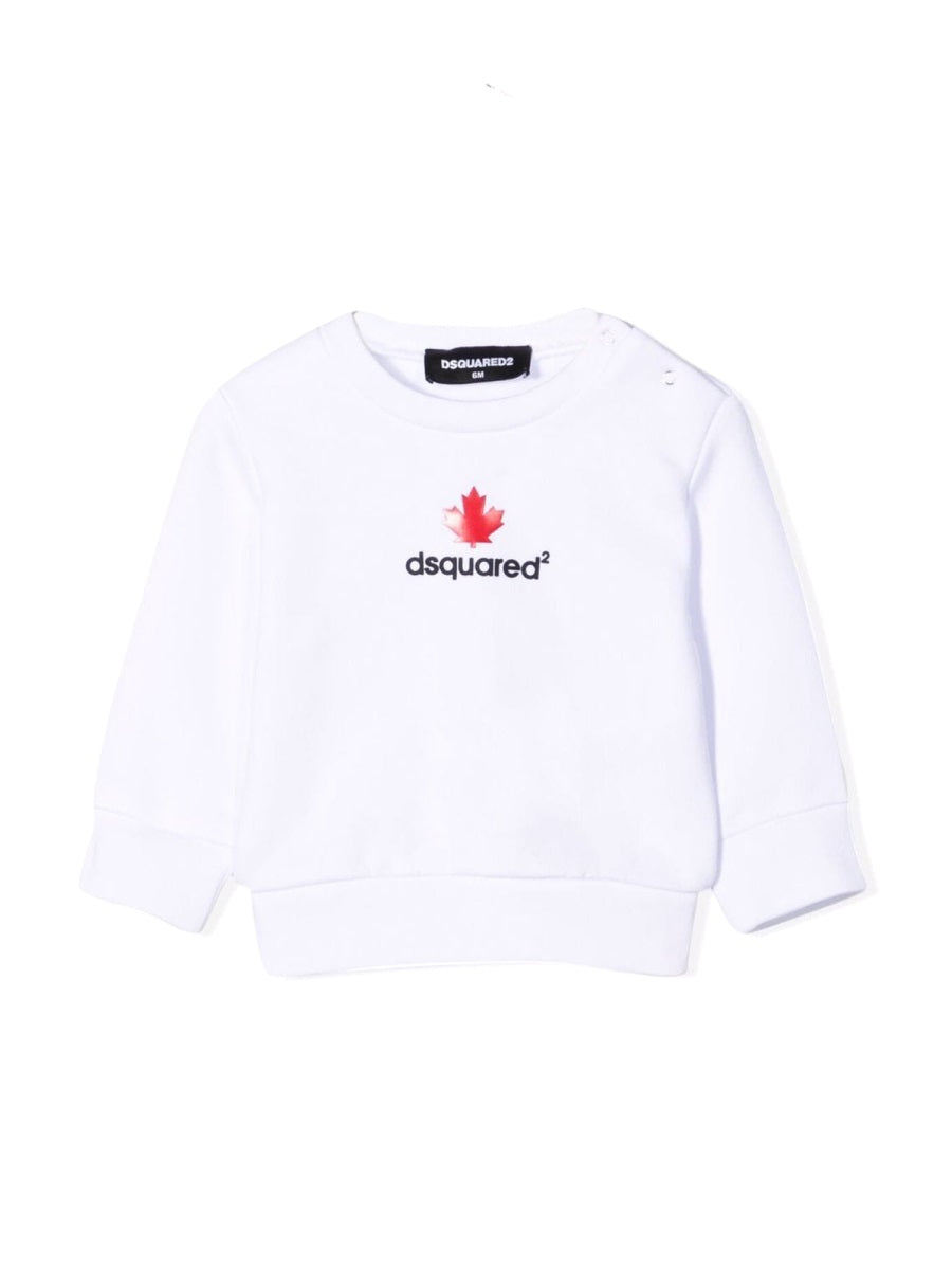 DSQUARED Unisex Mini Cotton Sweatshirt