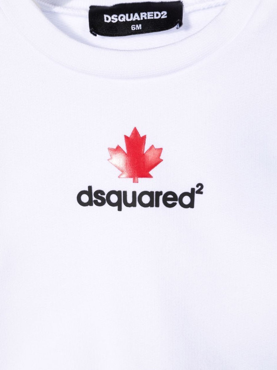 DSQUARED Unisex Mini Cotton Sweatshirt