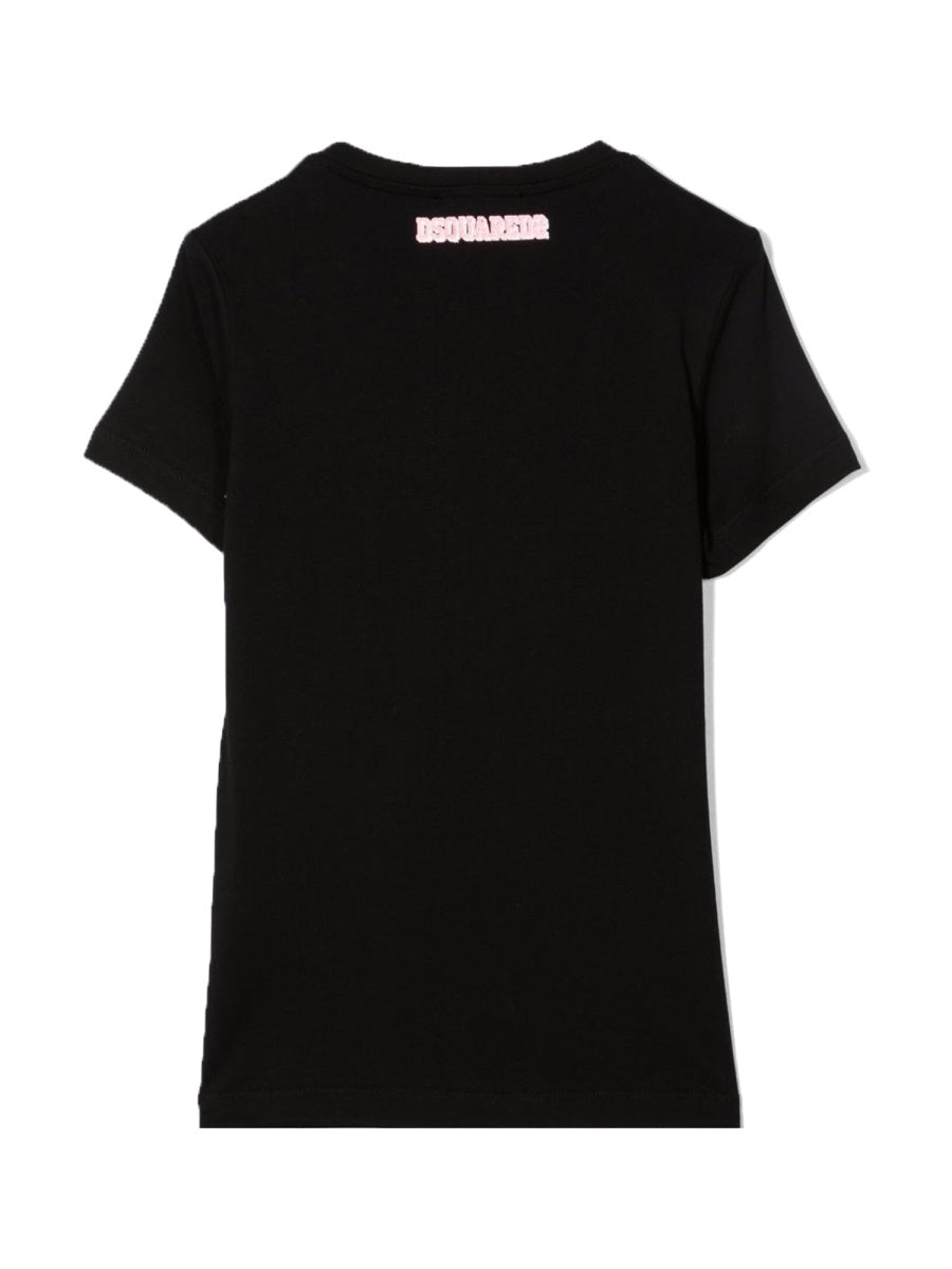 DSQUARED Trendy Girl's Tee - 100% Cotton