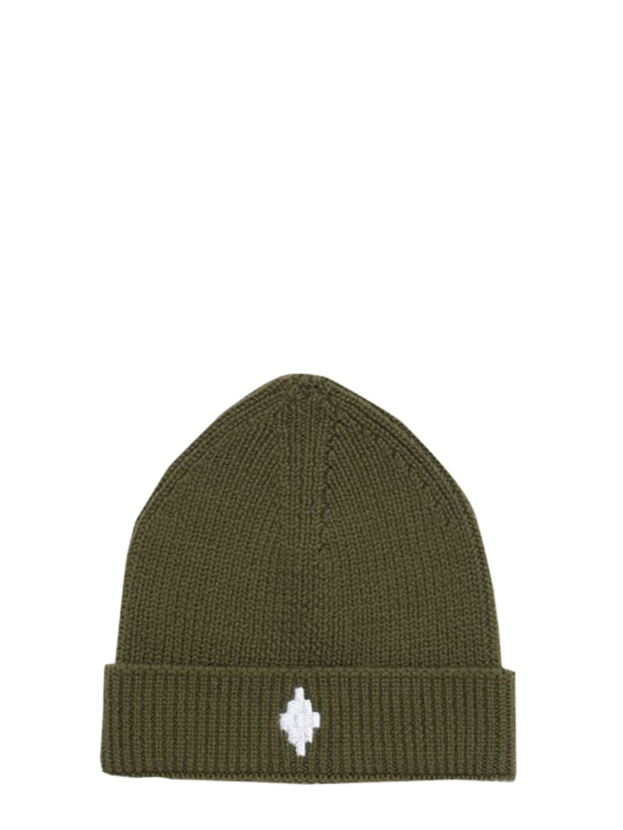 MARCELO BURLON COUNTY OF MILAN Mini Logo Cross Beanie for Boys