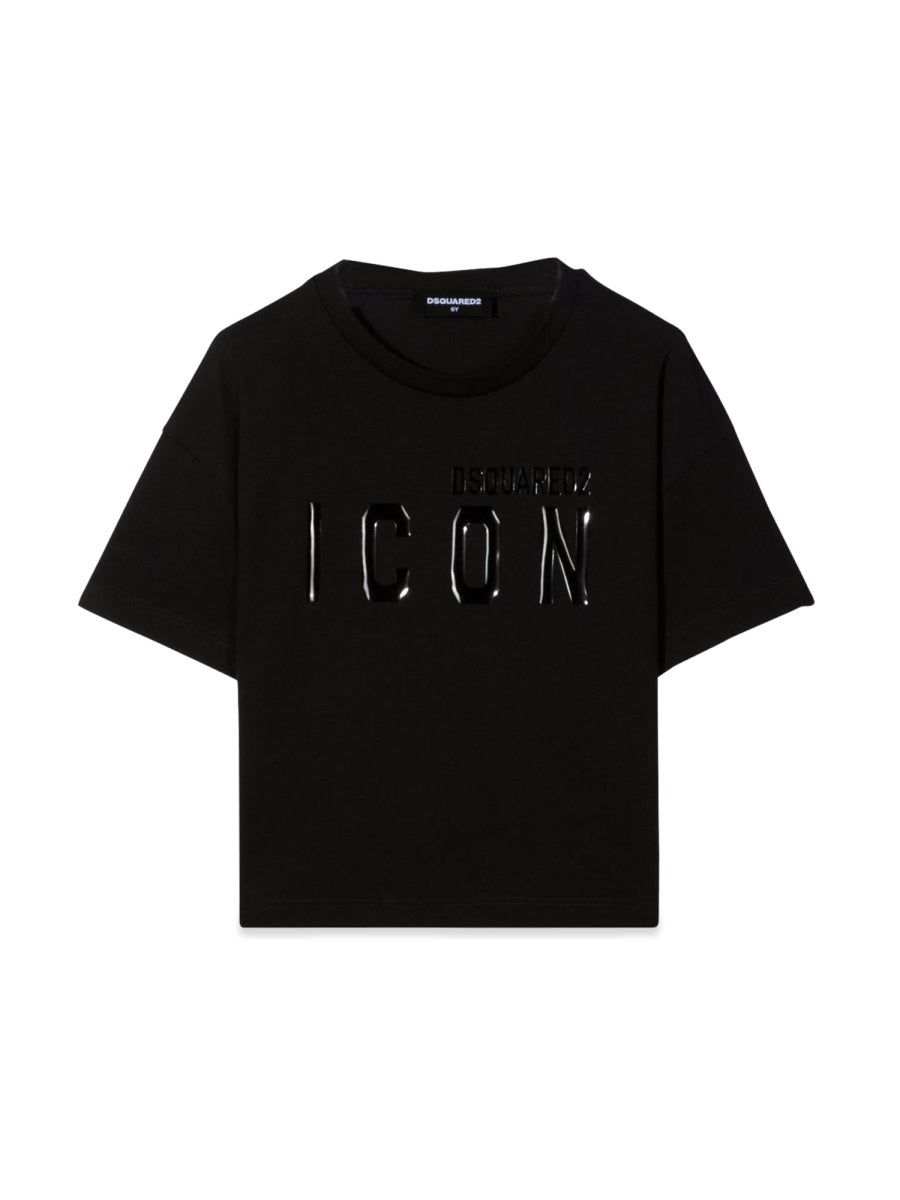 DSQUARED Iconic Cotton T-Shirt for Girls