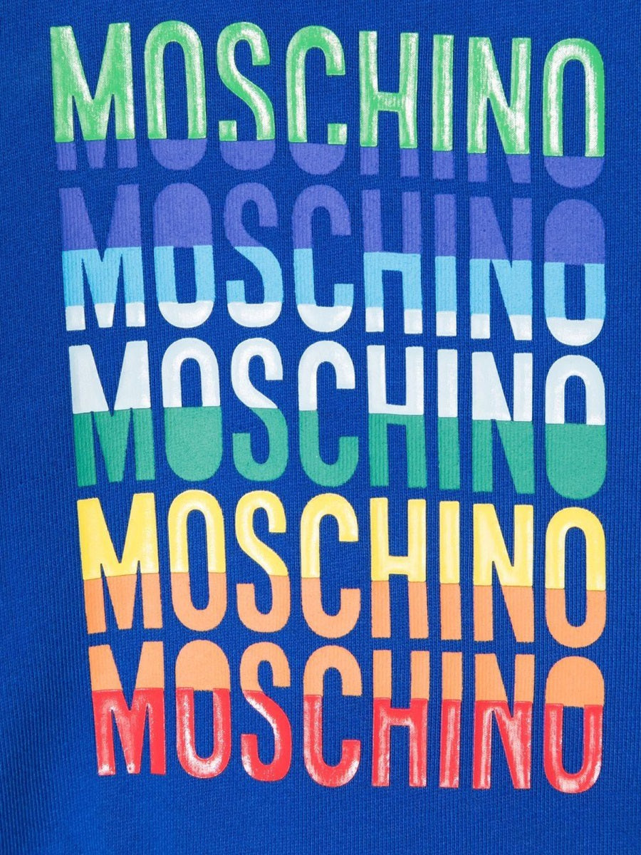 MOSCHINO Mini Cotton Logo Sweatshirt