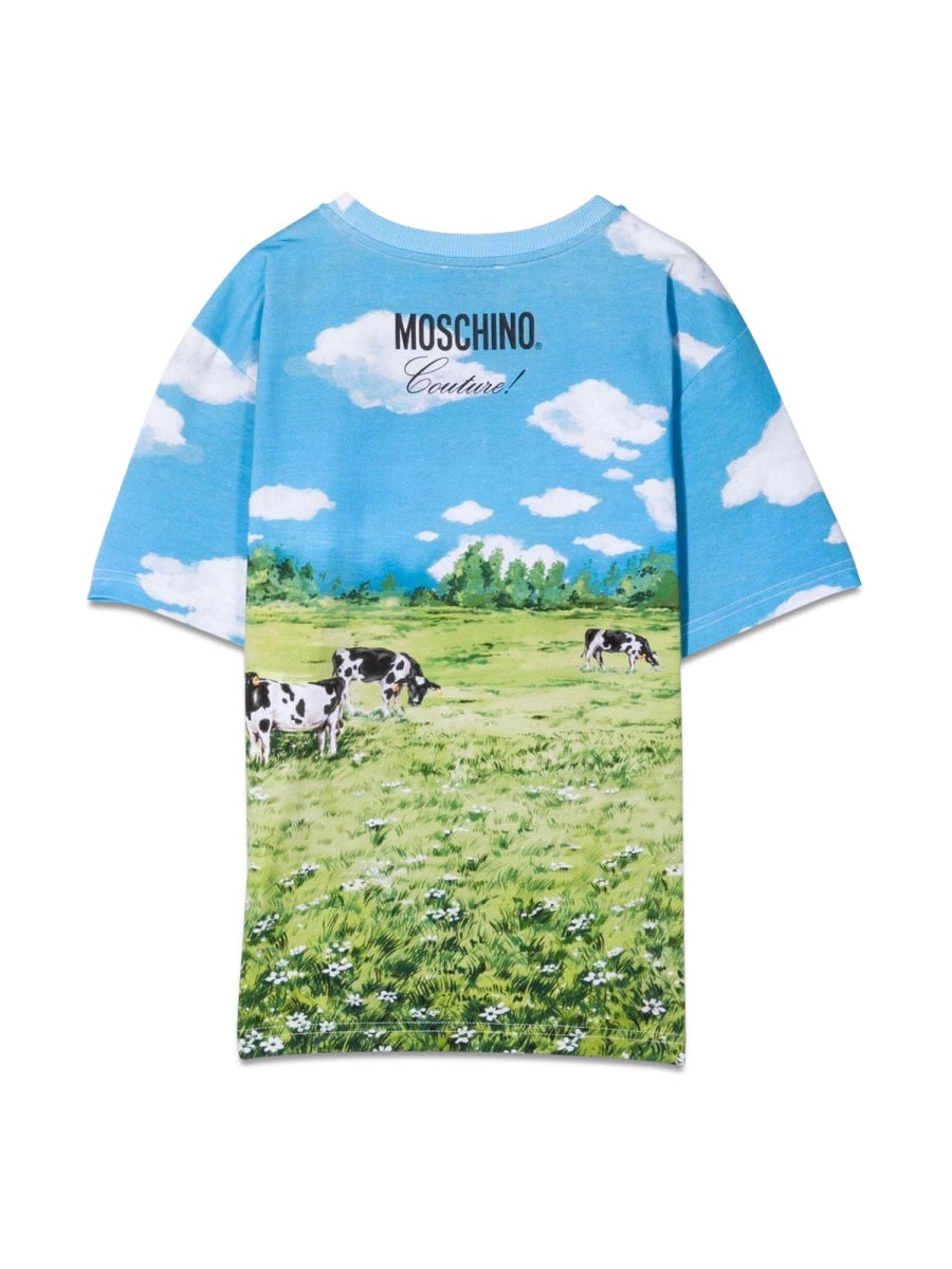 MOSCHINO Mini Fashion T-Shirt with Bold Print