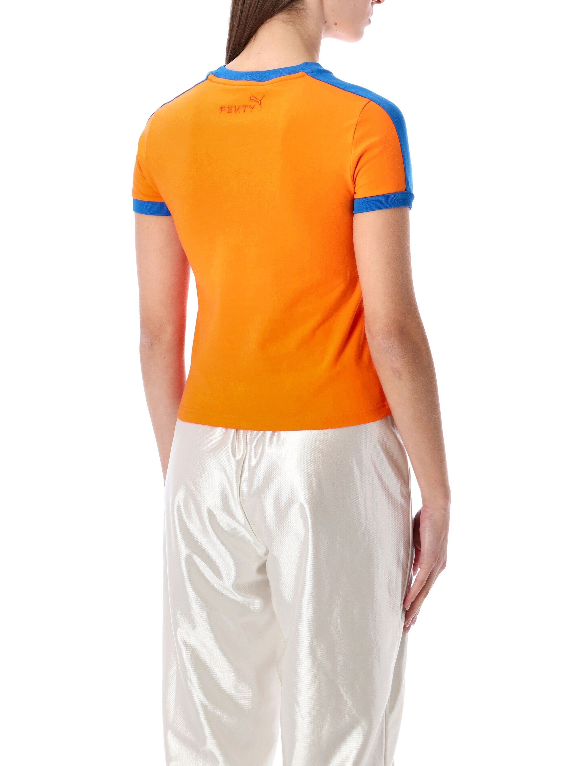 PUMA FENTY BY RIHANNA Slim-Fit Mini Logo T-Shirt