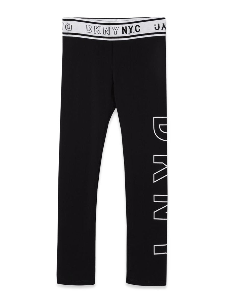 DKNY Girls' Mini Print Leggings