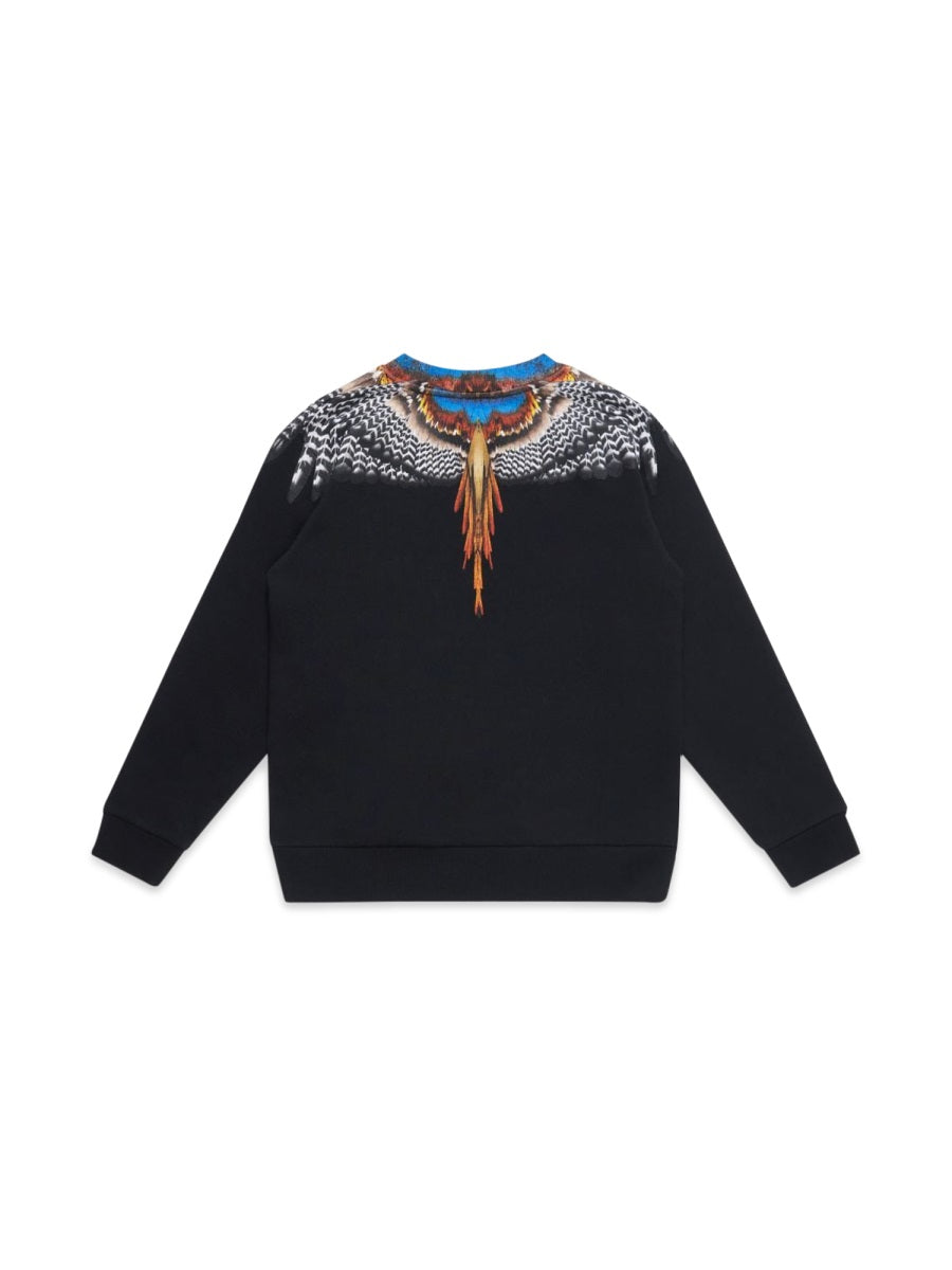 MARCELO BURLON COUNTY OF MILAN Mini Grizzly Wings Crewneck