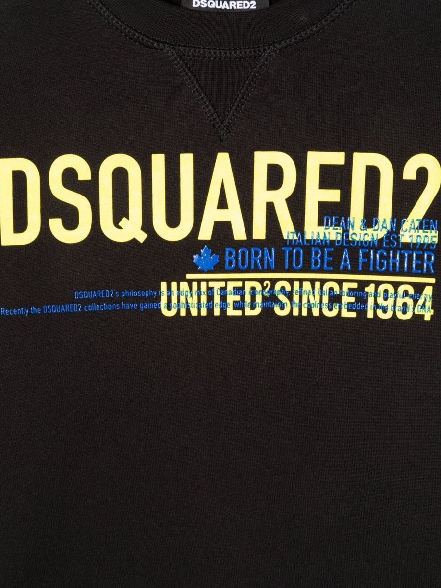 DSQUARED Relaxed Fit Kids Sweatshirt
