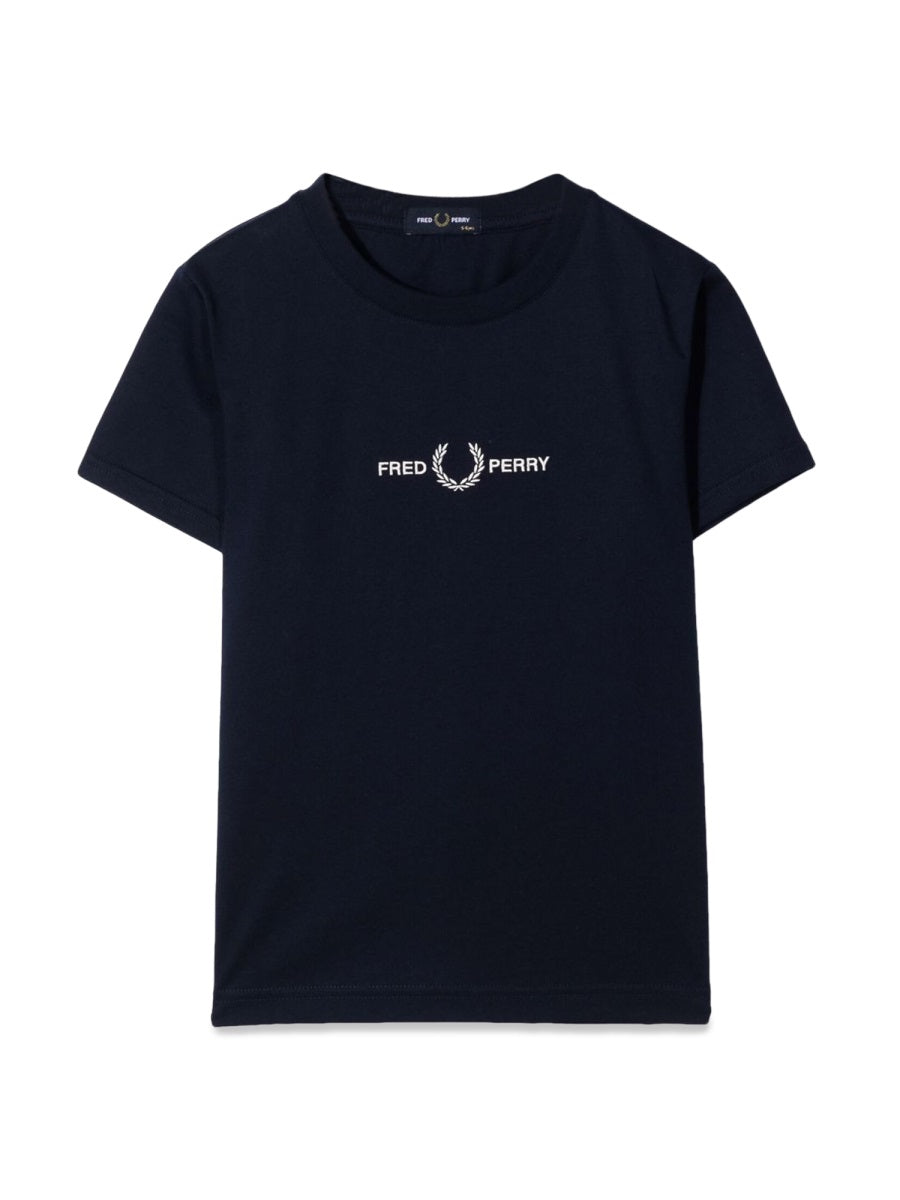 FRED PERRY Mini Embroidered T-Shirt for Boys