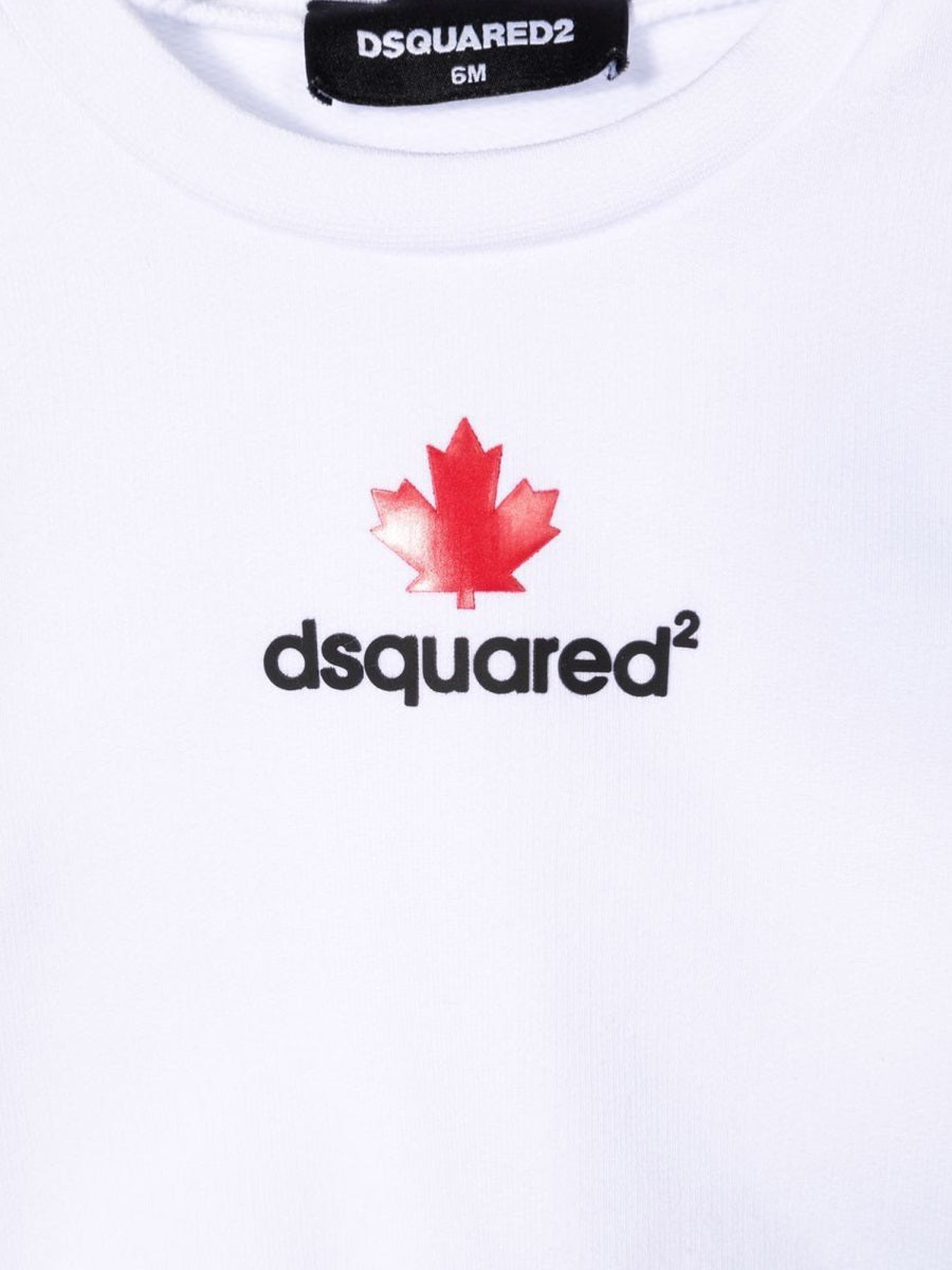 DSQUARED Unisex Mini Cotton Sweatshirt