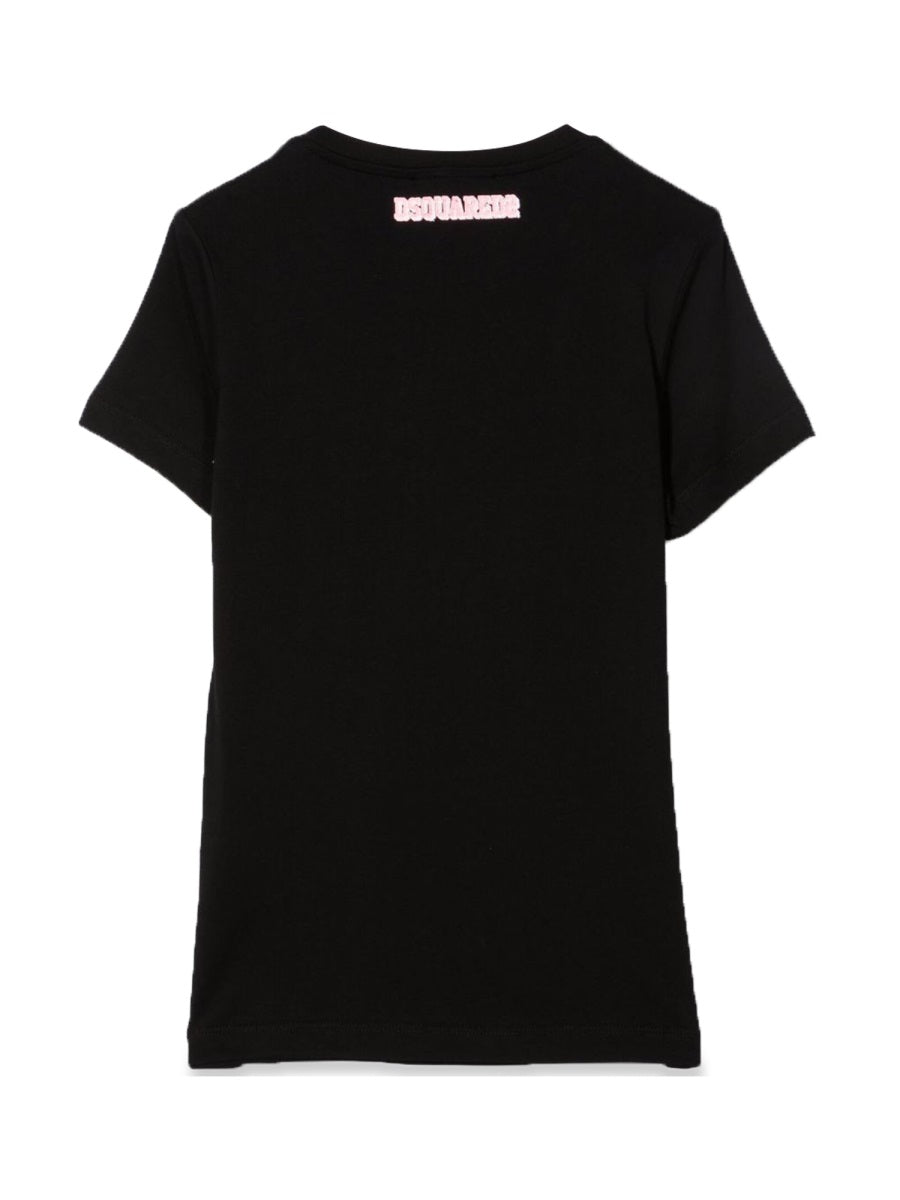DSQUARED Trendy Girl's Tee - 100% Cotton