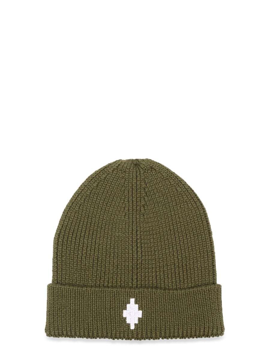 MARCELO BURLON COUNTY OF MILAN Mini Logo Cross Beanie for Boys