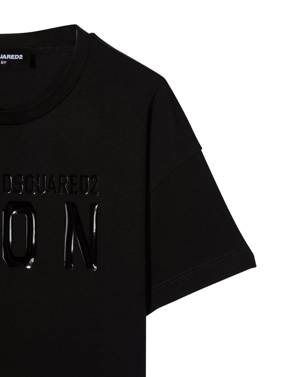 DSQUARED Iconic Cotton T-Shirt for Girls