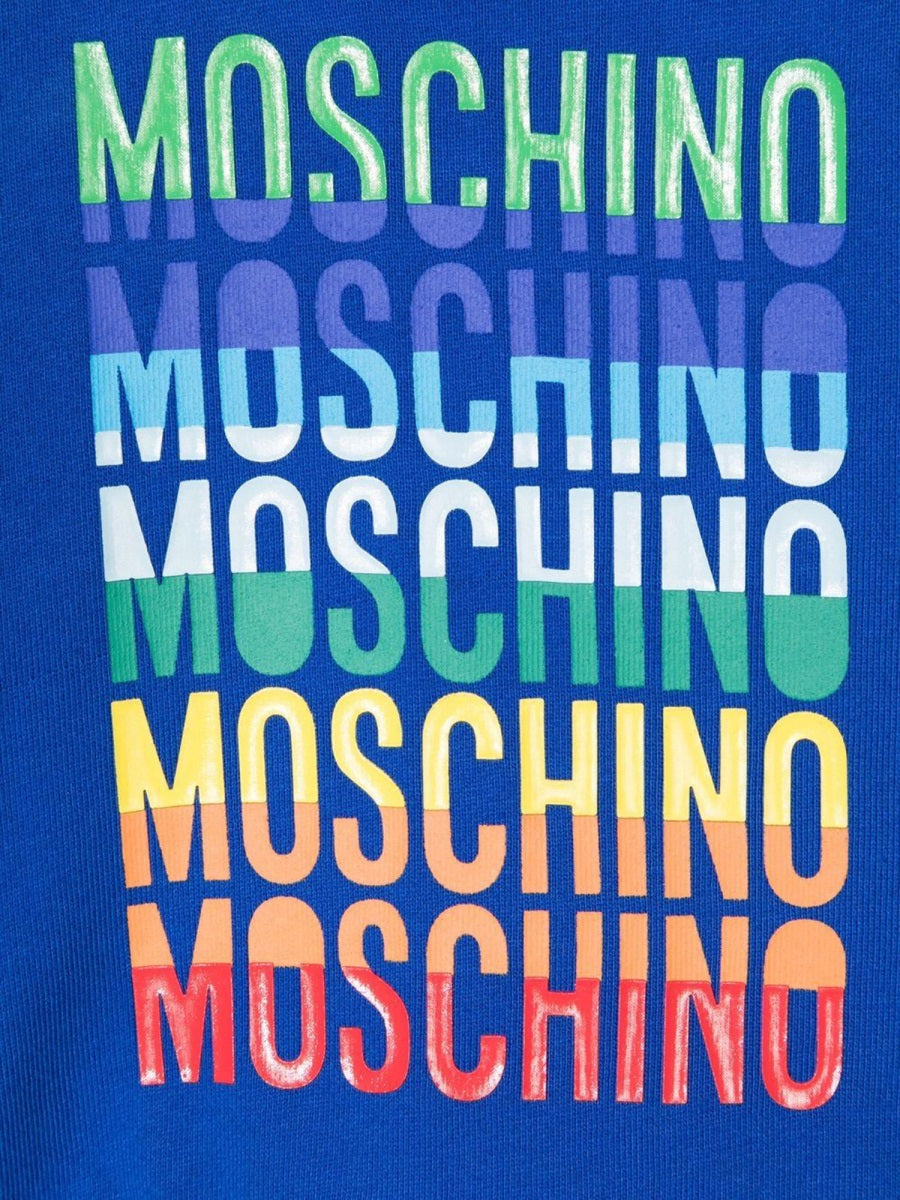 MOSCHINO Mini Cotton Logo Sweatshirt