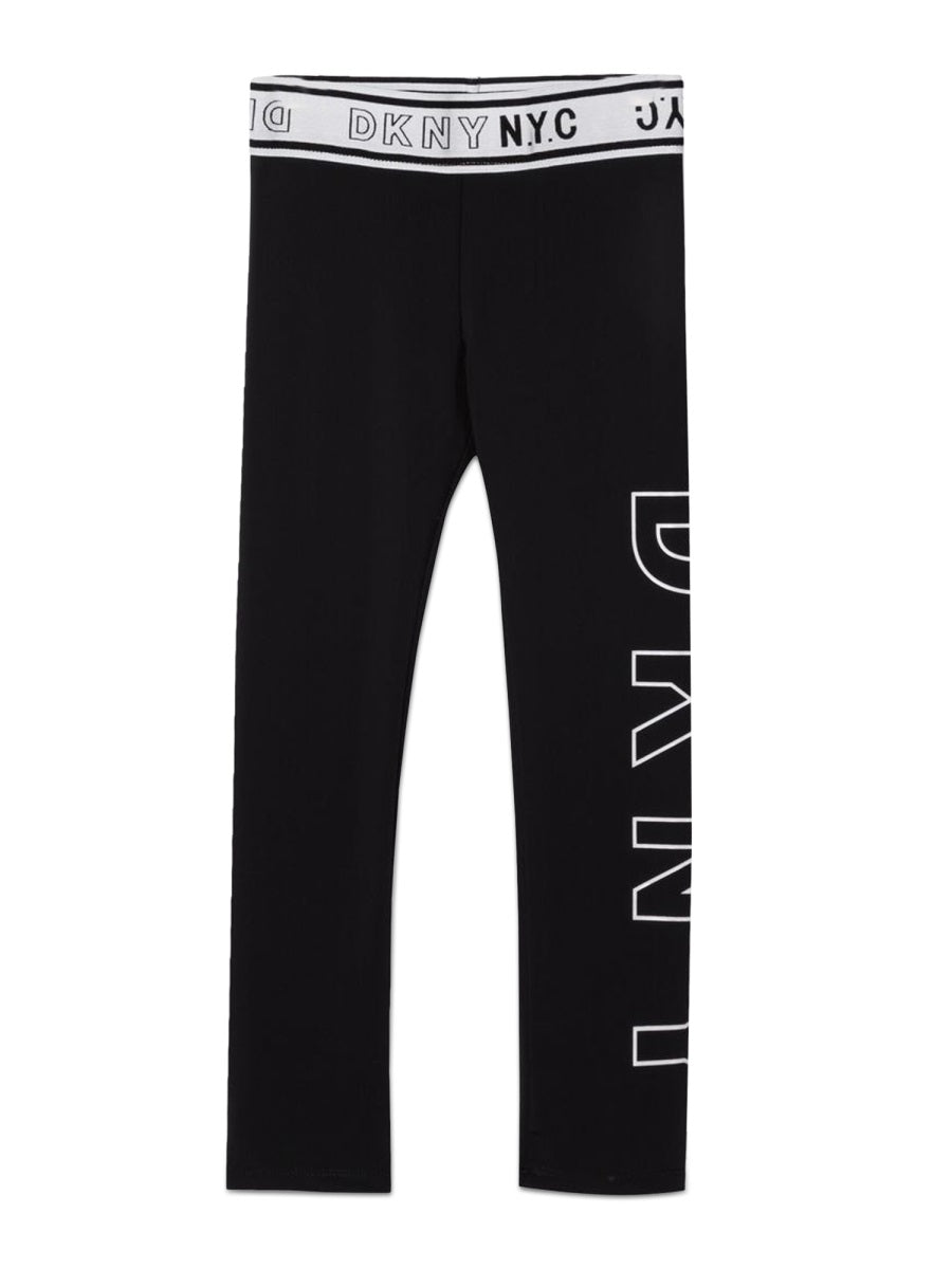 DKNY Girls' Mini Print Leggings