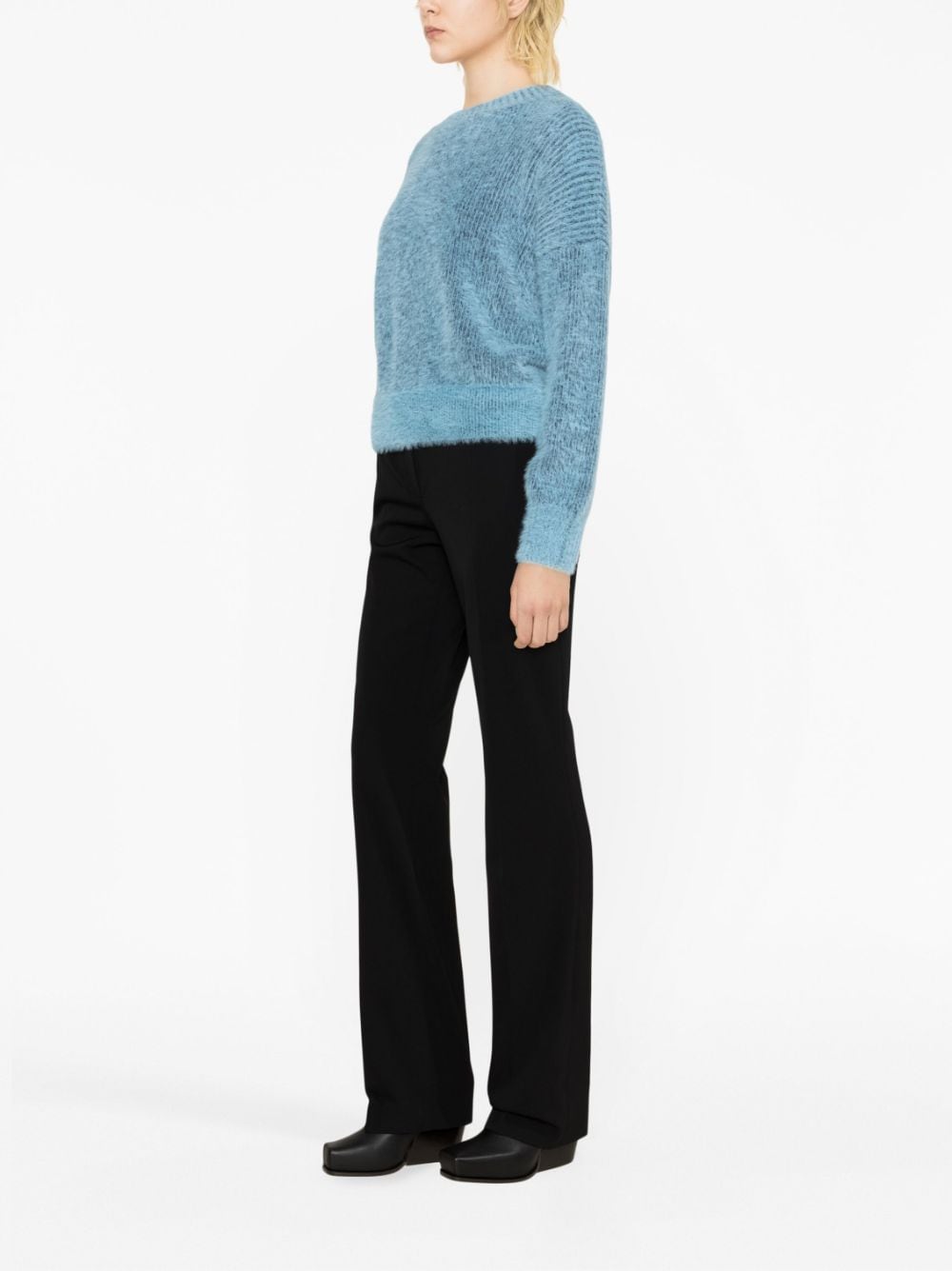 STELLA MCCARTNEY Low Waist Slim Wool Pants